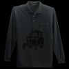 Long Sleeve Silk Touch Polo with Pocket Thumbnail