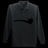 Long Sleeve Silk Touch Polo with Pocket Thumbnail