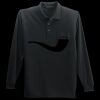 Long Sleeve Silk Touch Polo with Pocket Thumbnail