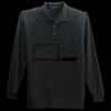 Long Sleeve Silk Touch Polo with Pocket Thumbnail