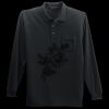 Long Sleeve Silk Touch Polo with Pocket Thumbnail