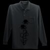 Long Sleeve Silk Touch Polo with Pocket Thumbnail