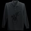 Long Sleeve Silk Touch Polo with Pocket Thumbnail