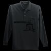 Long Sleeve Silk Touch Polo with Pocket Thumbnail