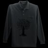 Long Sleeve Silk Touch Polo with Pocket Thumbnail