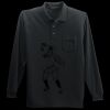 Long Sleeve Silk Touch Polo with Pocket Thumbnail