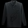 Long Sleeve Silk Touch Polo with Pocket Thumbnail