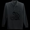 Long Sleeve Silk Touch Polo with Pocket Thumbnail