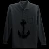 Long Sleeve Silk Touch Polo with Pocket Thumbnail