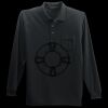Long Sleeve Silk Touch Polo with Pocket Thumbnail