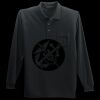 Long Sleeve Silk Touch Polo with Pocket Thumbnail