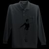 Long Sleeve Silk Touch Polo with Pocket Thumbnail