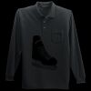 Long Sleeve Silk Touch Polo with Pocket Thumbnail