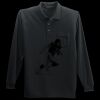 Long Sleeve Silk Touch Polo with Pocket Thumbnail