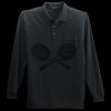 Long Sleeve Silk Touch Polo with Pocket Thumbnail