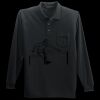 Long Sleeve Silk Touch Polo with Pocket Thumbnail