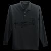 Long Sleeve Silk Touch Polo with Pocket Thumbnail
