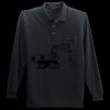 Long Sleeve Silk Touch Polo with Pocket Thumbnail