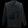 Long Sleeve Silk Touch Polo with Pocket Thumbnail