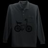 Long Sleeve Silk Touch Polo with Pocket Thumbnail