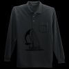 Long Sleeve Silk Touch Polo with Pocket Thumbnail