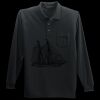 Long Sleeve Silk Touch Polo with Pocket Thumbnail