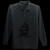 Long Sleeve Silk Touch Polo with Pocket Thumbnail