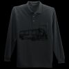 Long Sleeve Silk Touch Polo with Pocket Thumbnail