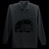Long Sleeve Silk Touch Polo with Pocket Thumbnail