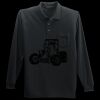 Long Sleeve Silk Touch Polo with Pocket Thumbnail
