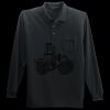 Long Sleeve Silk Touch Polo with Pocket Thumbnail