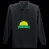 Long Sleeve Silk Touch Polo with Pocket Thumbnail