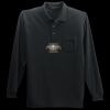 Long Sleeve Silk Touch Polo with Pocket Thumbnail