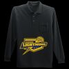 Long Sleeve Silk Touch Polo with Pocket Thumbnail