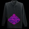 Long Sleeve Silk Touch Polo with Pocket Thumbnail