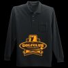 Long Sleeve Silk Touch Polo with Pocket Thumbnail