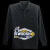 Long Sleeve Silk Touch Polo with Pocket Thumbnail