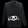 Long Sleeve Silk Touch Polo with Pocket Thumbnail