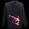 Long Sleeve Silk Touch Polo with Pocket Thumbnail
