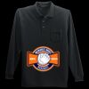 Long Sleeve Silk Touch Polo with Pocket Thumbnail