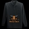 Long Sleeve Silk Touch Polo with Pocket Thumbnail