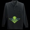 Long Sleeve Silk Touch Polo with Pocket Thumbnail
