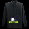 Long Sleeve Silk Touch Polo with Pocket Thumbnail