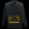 Long Sleeve Silk Touch Polo with Pocket Thumbnail