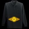 Long Sleeve Silk Touch Polo with Pocket Thumbnail