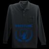 Long Sleeve Silk Touch Polo with Pocket Thumbnail
