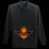 Long Sleeve Silk Touch Polo with Pocket Thumbnail