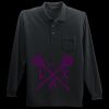 Long Sleeve Silk Touch Polo with Pocket Thumbnail