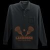 Long Sleeve Silk Touch Polo with Pocket Thumbnail