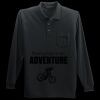 Long Sleeve Silk Touch Polo with Pocket Thumbnail